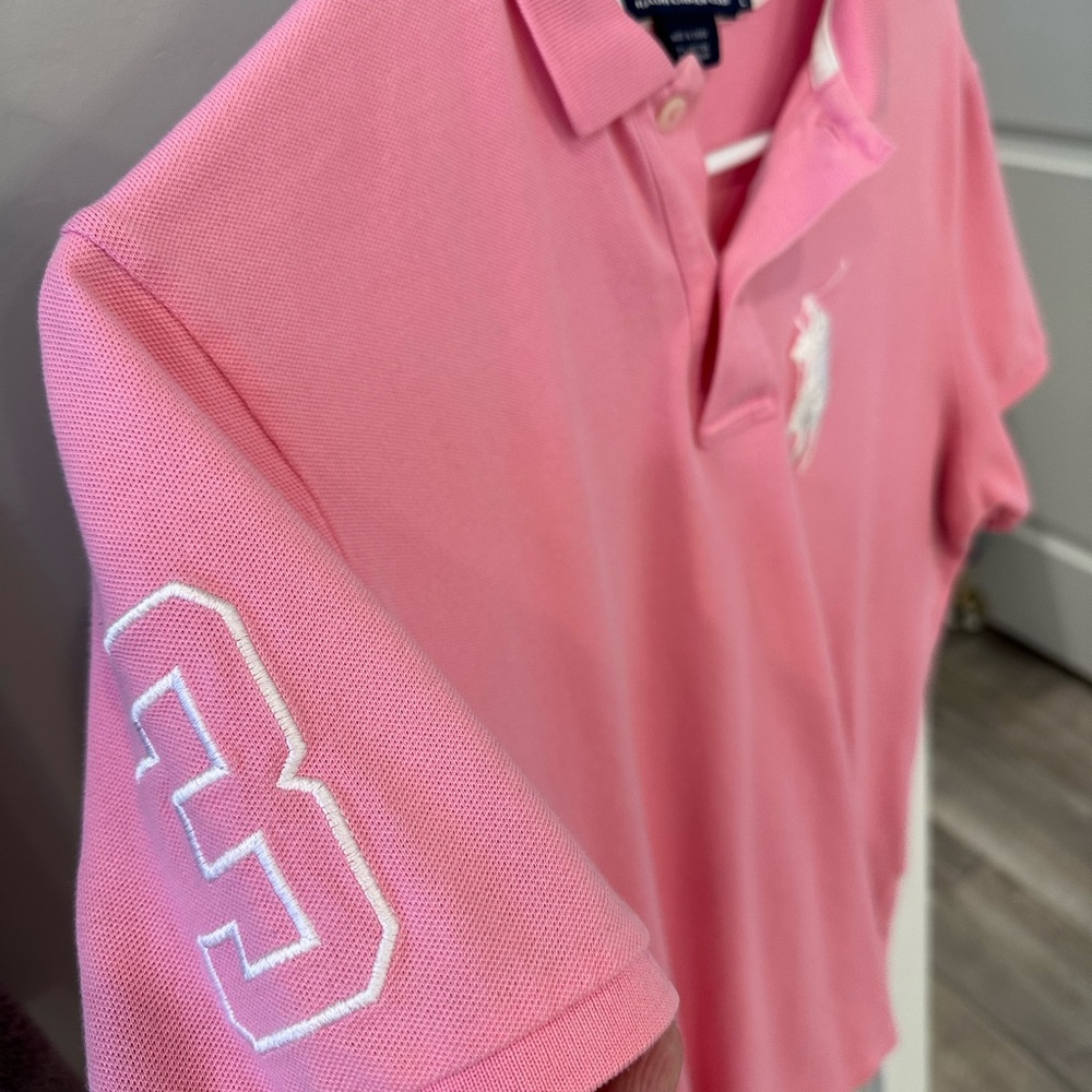 Ralph Lauren Pink Polo Shirt - Picture 2 of 4